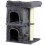 66cm Cat Tree for Large Cats - Dark Grey 1
