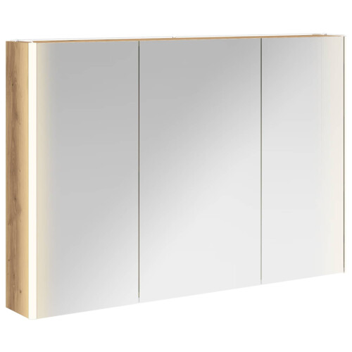 VidaXL vidaXL Badezimmerspiegelschrank Kunsthandwerk Eiche 1