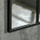 Modern Arched Wall Mirror 91x60cm Black 8