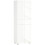 HOMCOM 4-Door Tall Kitchen Cupboard, White 1