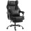 (Black, Leather) Leathaire Executive Office Chair – Black, 180kg Capacity 1