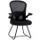 (Black, Mesh) Reception Chair with Flip Armrest & Mesh Back 1