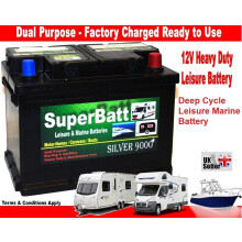 12V 90AH SB HL300 Deep Cycle Leisure Battery Caravan Motorhome Marine Boat