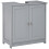 60x60cm Grey Under-Sink Storage Cabinet 1