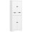 Tall Freestanding Bathroom Cabinet, White, 60x30x160cm 1