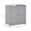 60x60cm Grey Under-Sink Storage Cabinet 3