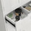 Tall Freestanding Bathroom Cabinet, White, 60x30x160cm 8