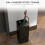 Steel Umbrella Stand with 4 Hooks & Drip Tray 4
