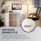 White High-Gloss Computer Desk with Drawers 6