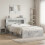 VidaXL vidaXL Headboard Cabinet with Storage Concrete Grey Engineered Wood 1
