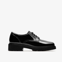 (Standard, 5 (Adults')) Lauryl Lace Black Pat