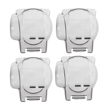 4X per Pro / Platinum Gimbal Lock Protezione per Fotocamera Protezione per Trasporto Lenti Fisse Accessori Copertura (Grigio Trasparente)