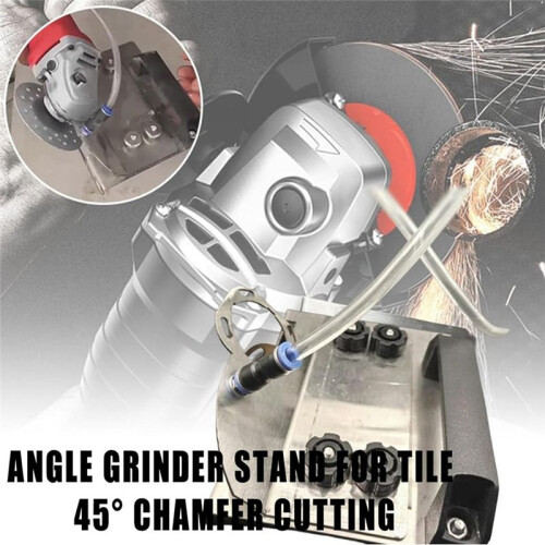100 Type Angle Grinder Stand for Tile 45 Chamfer Cutting Metal Ceramic Tile Chamfering Frame Portable Chamferer Tool B 2