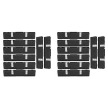 16 Szt. Aluminiowy Radiator Pamięci PC Podkładka Rozrzutnik Chłodzenie Chłodnicy dla Pamięci RAM DDR Pamięć Stacjonarna Radiator DDR2 DDR3 DDR4