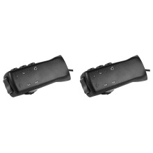 2X Pulsanti del Volante Universale per Auto un 7 Tasti Navigazione GPS per Auto Multifunzionale DVD Controllo Cablato Android