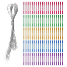300st DIY Wind Chim Hollow Vindspinnarrör Wind Chime för DIY Aluminium Metal Tube Vocalize
