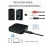 2X  Transmitter Receiver 2-in-1 Stereo Wireless Multifunction Portable Convenient Audio Converter 2