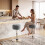 Homcom (Grey) HOMCOM Bar Stool Adjustable Swivel 1 Piece 2