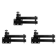 3X Support Mural de Projecteur Pliable Support de Montage de Projecteur Mural de Plafond Réglable Universel Support de Support de Projecteurs