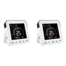 2X Tuya Life New WiFi Thermostat DC5V Klimaanlage IR Fernbedienung Timer Temperatur Feuchtigkeitssensor