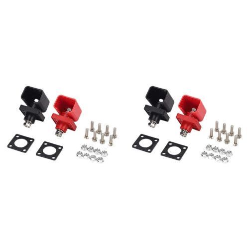 4pcs 200A  Storage Lithium Battery Terminal High Current Lithium Battery Copper Terminal Connector 1