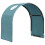VidaXL vidaXL Bed Tunnel 2 pcs Light Blue 211 x 52.5 x 2 cm Polyester 4