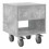 VidaXL vidaXL Bedside Table Concrete Grey 40.5 x 40 x 48 cm Engineered Wood 5