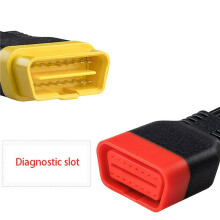 8X New OBD OBD2 Extension Cable Connector for Launch X431 V/Easydiag 3.0/Mdiag/Golo Main 16Pin Male to Female Cable 36cm