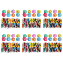 864Pcs Cocktail Umbrella for Drink&Food, Decorative Toothpicks for Party,Hotel, Restaurant,Tiki Bar,Hawaiian Party