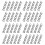 40 Pieces Epingle en Spirale (Noir) 1