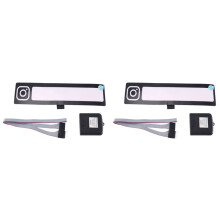 2X Auto LED Reflektierende Aufkleber Autofenster Aufkleber Windschutzscheibe Elektroauto Aufkleber Glow Panel Dekoration Zubehör
