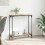 VidaXL vidaXL Console Table Artisan Oak 75 x 22.5 x 75 cm Engineered Wood 1