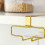 2X Vinglasställ, Underskåp Metall Vinglashållare, Stemware Rack, Hängande Vinglas Stroage Rack Organizer-A 5