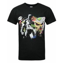 (Large) DC Comics Batman Short Sleeved T-Shirt (Mens Black)