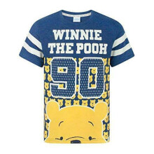 (7-8 Years) Disney Short Sleeved T-Shirt (Boys Blue)