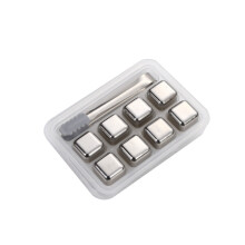 Laxiabr Ice Cubes Whiskey Stones – Herbruikbare roestvrijstalen stenen voor je favoriete drankje – Geschikt voor whisky, Wi