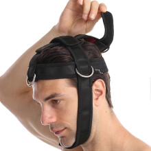 Fitness Neck Head Harness Neck Training Weight Lifting Strength Trainer Neck Trainer Improve Muscle Strength Neck Exerciser-YXY