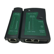 Network Lan Cable Tester Cat 5/Cat 5e/Cat 6/UTP Cables With RJ-11 & RJ-45 (Black) Edition 0901-YXY