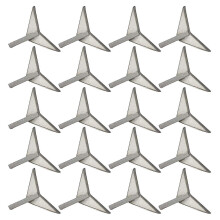 20 clavos para pinchazos de neumáticos de coche, púas antirrobo para vehículos, herramienta de seguridad rápida, clavos trian
