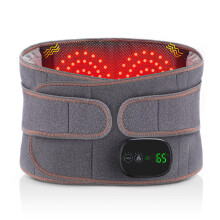 Heated Back Brace With Vibration Massage, Electric Lower Back Heating Pad Massagerm-YXY