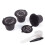 50 Reusable  Capsules Refillable Coffee Capsule Filter with  Coffee Machines with Coffee Spoon Brush 6