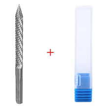 4pcs 1/4In 6Mm High Carbide Steel Burr Bits Tire Reamers Carbide Cutters Rotary Files Reamers Wire Cutter