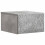 VidaXL vidaXL Wall-Mounted Side Table Concrete Grey 34.5 x 33 x 20 cm 1