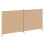 VidaXL vidaXL 2-Panel Room Divider Beige 348 x 180 cm Fabric 5