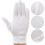 pares de calças de tecido em algodão, branco, taille M-YXY 2