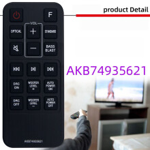 Remote Compatible With LG sound bar AKB74935621-YXY