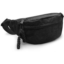 Dámska menčestrová náprsná kabelka - minimalistická ľadvinka, štýlová crossbody kabelka cez jedno rameno na bežné denné nosen