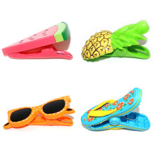 Pinces Ă serviettes de plage, lot de 4, pinces Ă linge en plastique coupe-vent, portables, pour couvertures et couettes - YXY