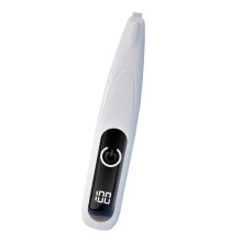 Tondeuse électrique pour pattes de chien - Tondeuse rechargeable pour animaux avec lumière LED pour un toilettage silencieux
