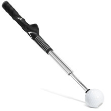Retractable Golfs Swing Practice Assistant Stick Professional Golfs Swing Grip Trainers for Chipping Putting Training-YXY